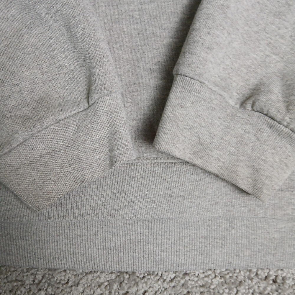 Vintage Wilson Crewneck Sweatshirt Mens‎ 2X Grey Fleece Pullover Athletic